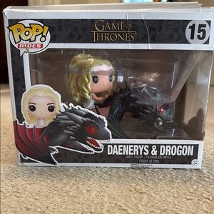 Funko Pop Rides Daenerys & Drogon - Black, Red, Blonde